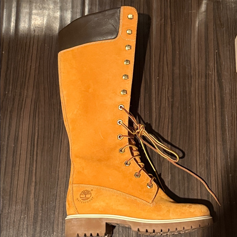@jahcourtneyw : 💛NEW 14" Timberland™ Knee-High Boots Size 5.5💛 - Picture 8 of 14
